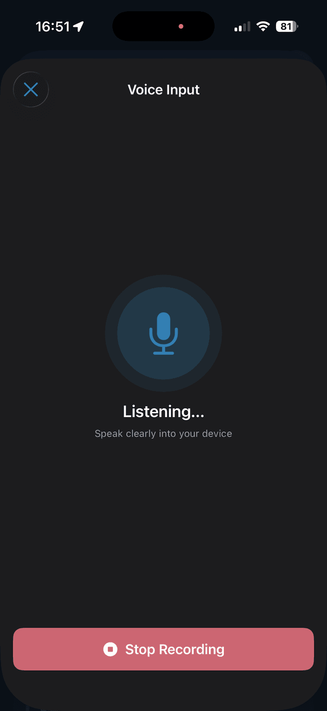 Fyndo ADHD productivity app screenshot: Quick task capture with voice input - Voice input, Categories: Work, Personal, Health, Learning, Priority levels that make sense, Swipe to complete tasks